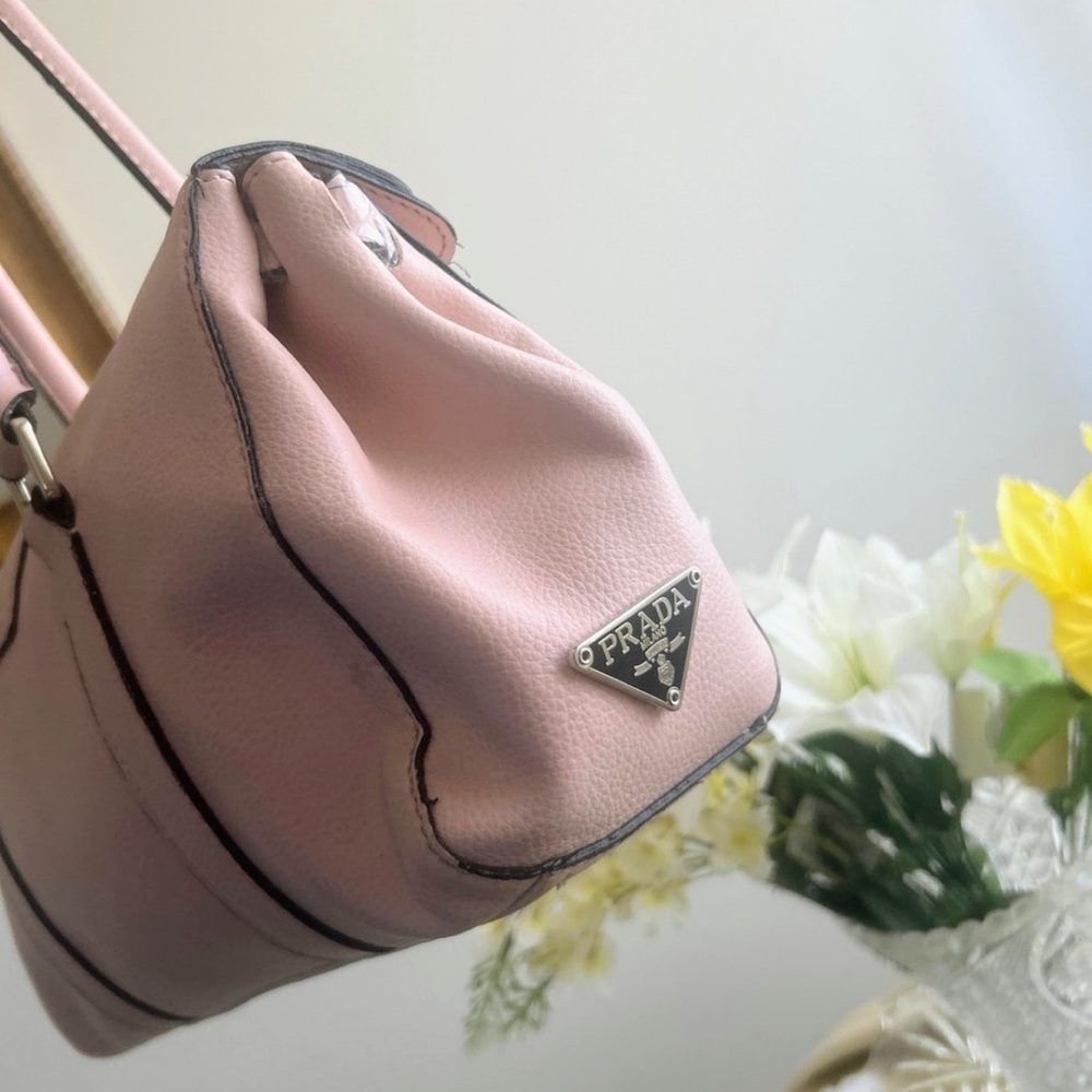 Prada Soft Pink Leather Handbag